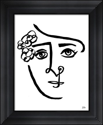 Framed Making Faces III Print