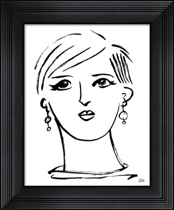 Framed Making Faces II Print