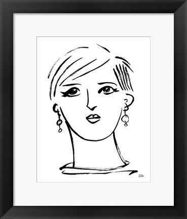 Framed Making Faces II Print