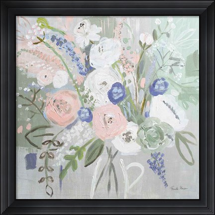 Framed Floral Elegance Print