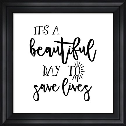 Framed Nurse Inspiration I Print