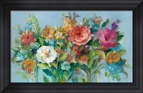 Framed Country Florals Print