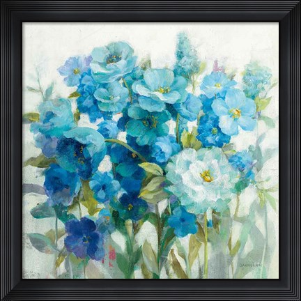 Framed Summer Blues Print