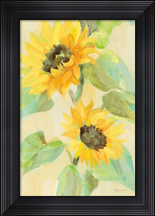 Framed Sunny Blooms Print