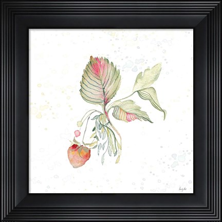 Framed Botticelli Plants V Print