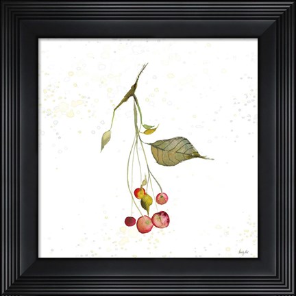 Framed Botticelli Plants III Print