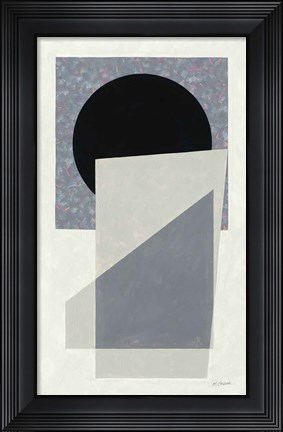 Framed Full Moon I Print