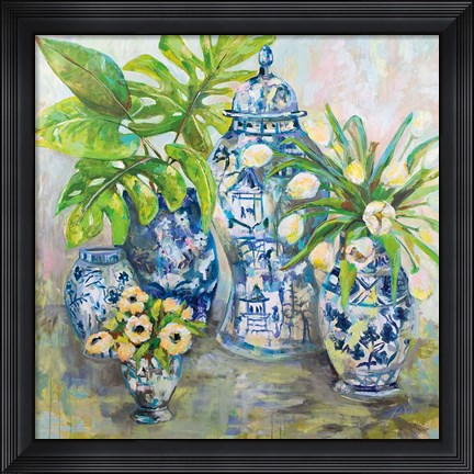 Framed Spring Ginger Print