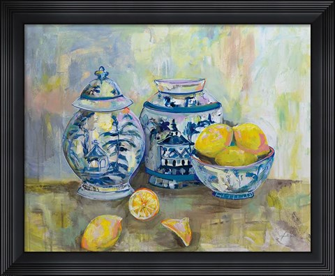 Framed Lemon Life Print