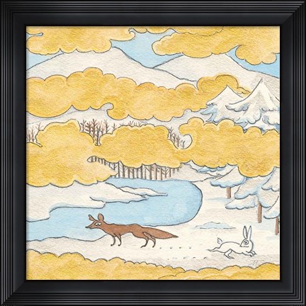 Framed Riverside II Print