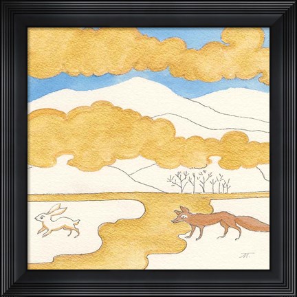 Framed Riverside I Print