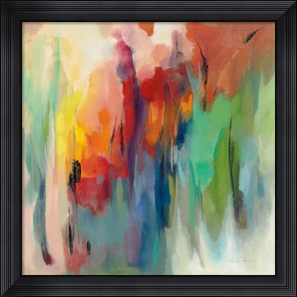 Framed March Rainbow Print