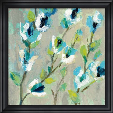 Framed Whimsical Branch I Print