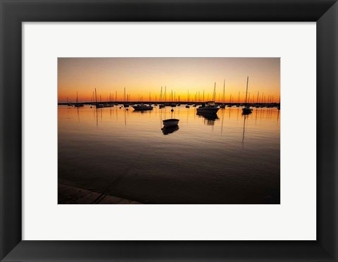 Framed Marthas Vineyard Sunset II Print