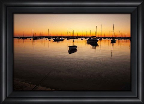 Framed Marthas Vineyard Sunset II Print