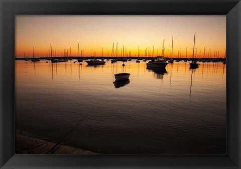 Framed Marthas Vineyard Sunset II Print