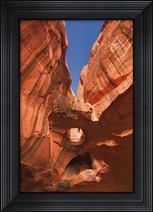 Framed Neon Canyon I Print