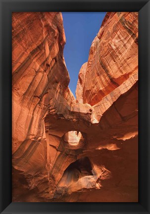 Framed Neon Canyon I Print