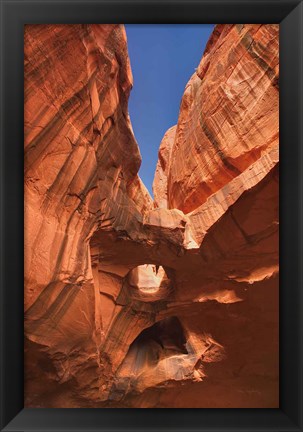 Framed Neon Canyon I Print