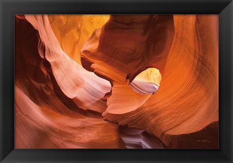 Framed Lower Antelope Canyon X Print