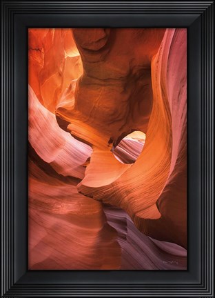 Framed Lower Antelope Canyon IX Print