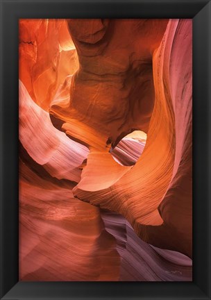 Framed Lower Antelope Canyon IX Print