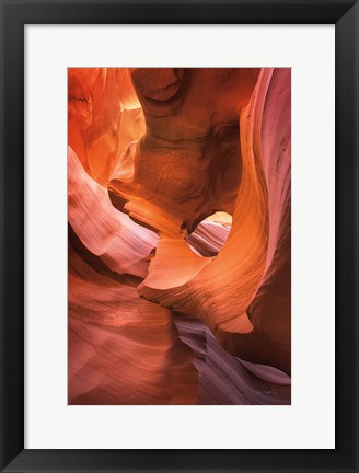 Framed Lower Antelope Canyon IX Print