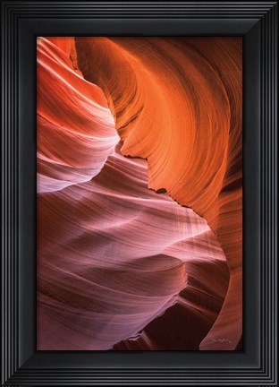 Framed Lower Antelope Canyon VIII Print