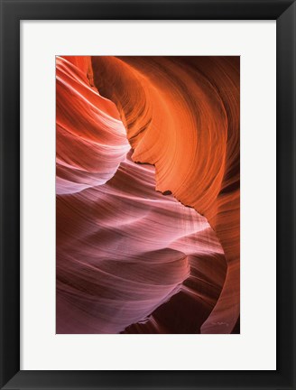 Framed Lower Antelope Canyon VIII Print