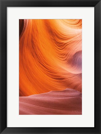 Framed Lower Antelope Canyon VII Print