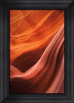 Framed Lower Antelope Canyon V Print