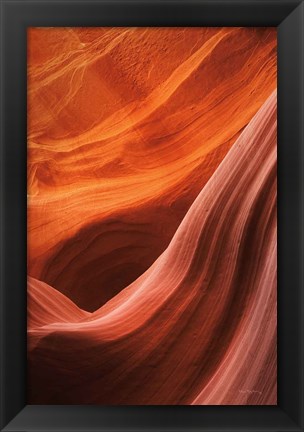 Framed Lower Antelope Canyon V Print