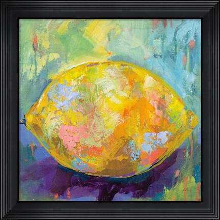 Framed Lemon Print