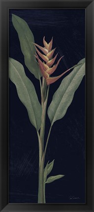 Framed Dramatic Tropical IV Light Crop Print