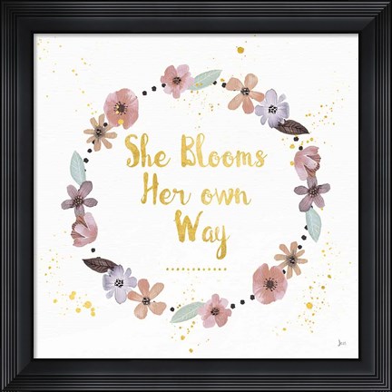 Framed Simply Amazing I Bloom Print