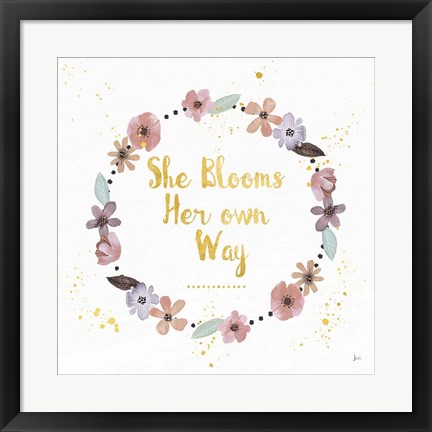 Framed Simply Amazing I Bloom Print