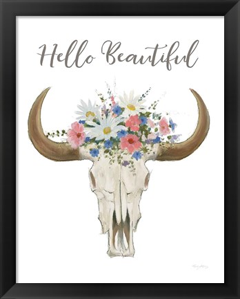 Framed Bohemian Rising II Beautiful Print