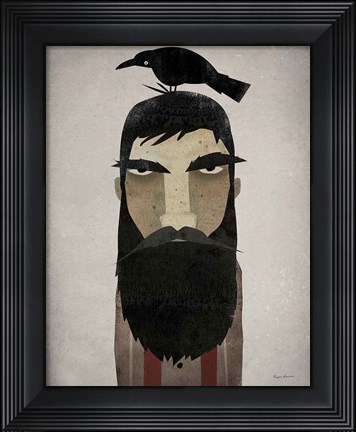 Framed Lumberjack crop Print