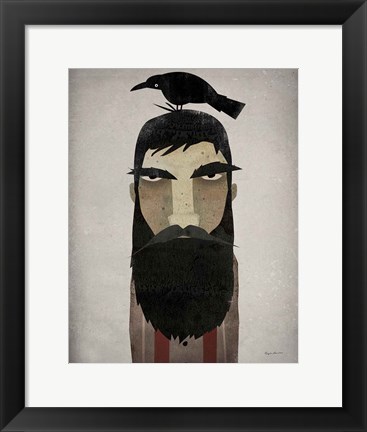 Framed Lumberjack crop Print