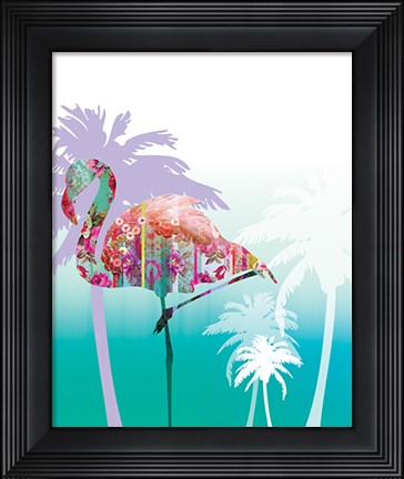 Framed Flamingo Print
