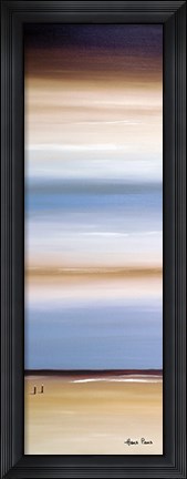 Framed At the Beach Print