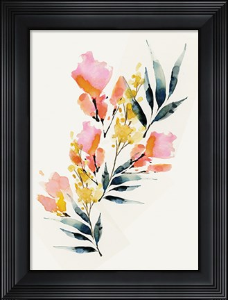 Framed Floral II Print