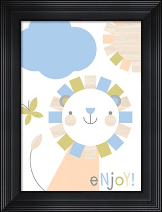 Framed Enjoy Print
