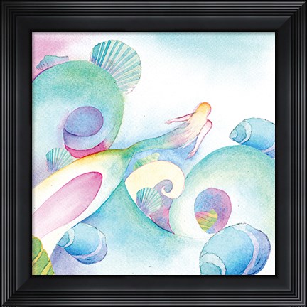 Framed Mother of Pearl II Print