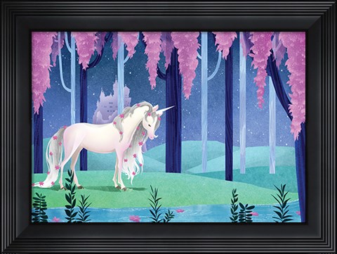 Framed Unicorn Print