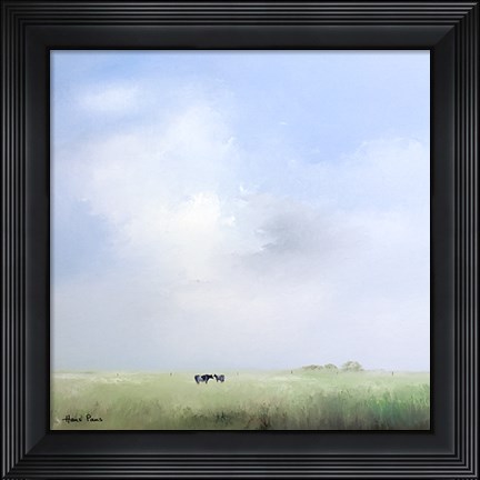 Framed Cows Print