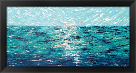 Framed Precious Sea Print
