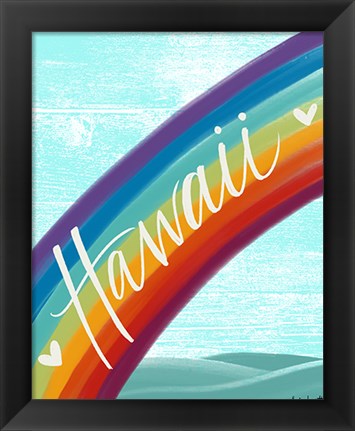 Framed Hawaii Print