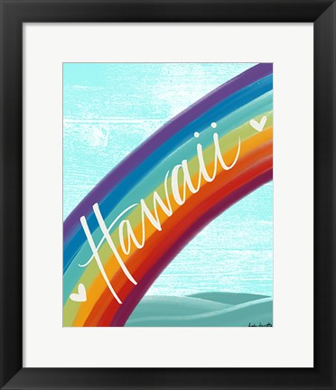 Framed Hawaii Print