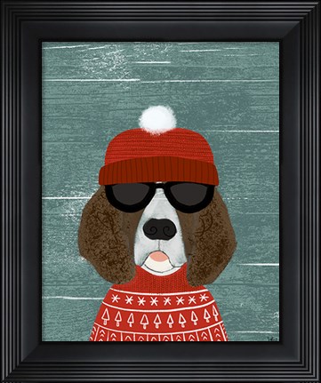 Framed Spaniel Print